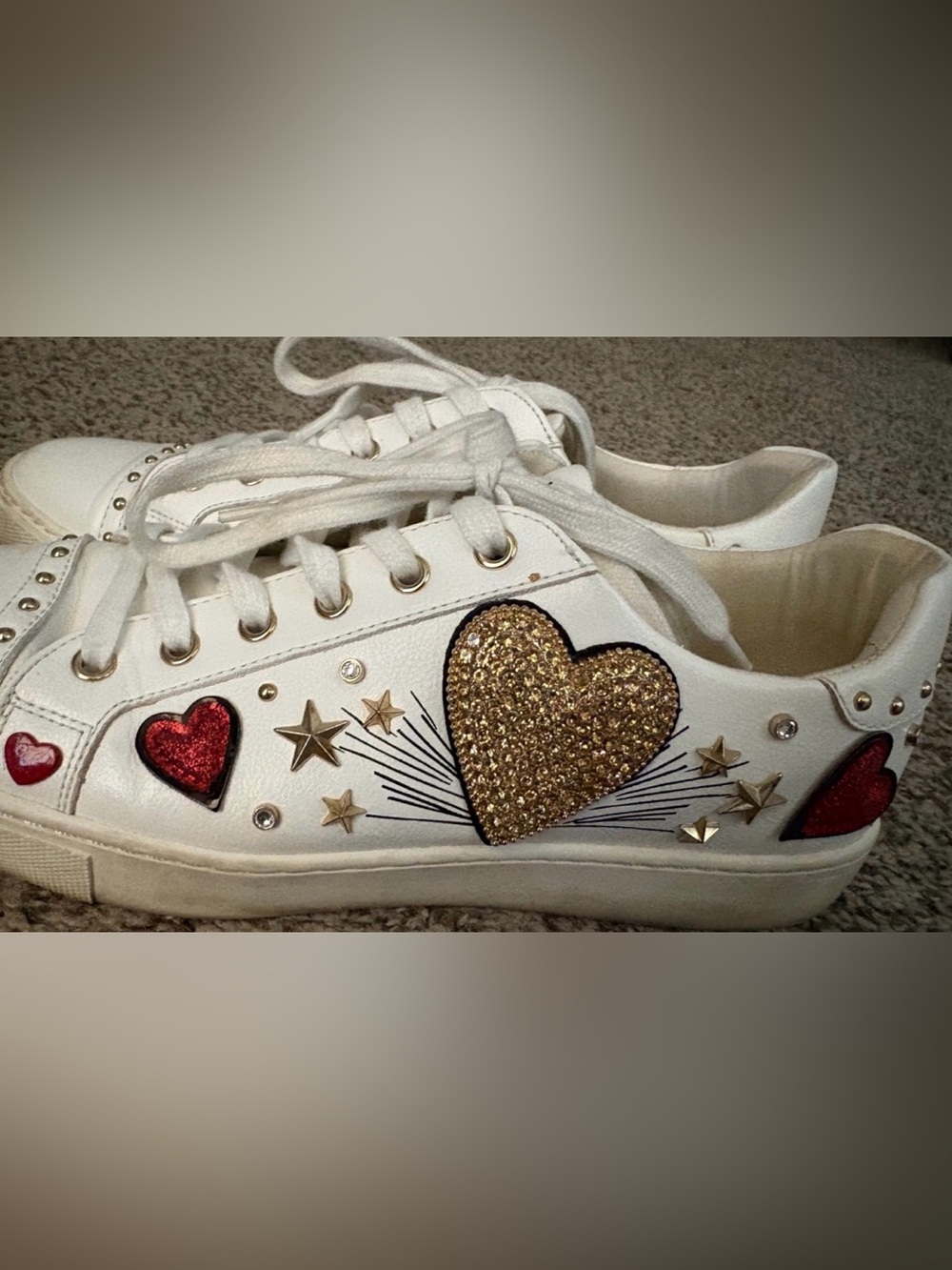 Aldo Elixir “Love Your Selfie”Women's Sneakers - Picture 2 of 9